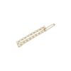 haarclip recht pareltjes_8 Haarspeld Haarclip 5cm - Recht - Parel - Wit Goud