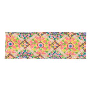 hb multicolor roze_1 Haarband Stof 6cm - Fantasie Patroon - Multicolor Roze