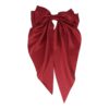 Haarspeld Patentspeld 8cm - Strik & Linten 18/30cm – Handmade – Rood