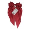 Haarspeld Patentspeld 8cm - Strik & Linten 18/30cm – Handmade – Rood