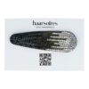 2156500968 Haarspeld Klikklak 8 cm - Glitter Steentjes - Groen Zilver