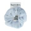 2160718515 Haarelastiek Scrunchie – Basic – Teddy Stof – Lichtblauw