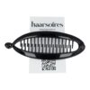 Haarspeld bananenklem - Staartklem basic glans 11cm - Zwart