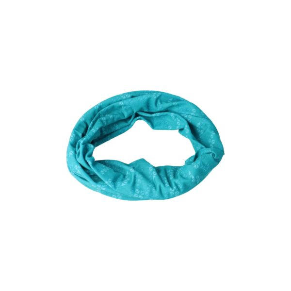 haarband multifunctioneel blok print_12 Haarband multifunctioneel - Blok patroon 45x25cm - Blauw groen