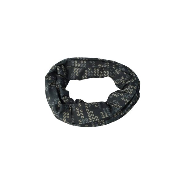 haarband multifunctioneel blok print_9 Haarband multifunctioneel - Blok patroon 45x25cm - Zwart