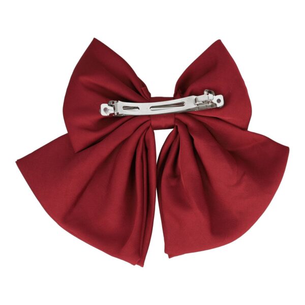haarspeld strik 15cm_2 Haarspeld Strik 15cm Rood – Stevige Patentspeld – Elegant Haaraccessoire voor Dames & Meisjes