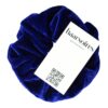 Haarelastiek Scrunchie – Basic – Velvet Stof – Blauw