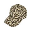 cap panter print zwart bruin beige_1 Cap pet verstelbaar – panterprint – one size – zwart/bruin/beige