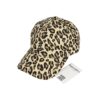 cap panter print zwart bruin beige_5 Cap pet verstelbaar – panterprint – one size – zwart/bruin/beige