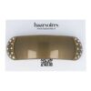 haarspeld afgerond groen strass_5 Haarspeld Groen Glanzend – 9 cm – Afgerond – Met Strass & Glitter Steentjes - Patentspeld Haarclip