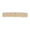 haarspeld studs 9cm_1 Haarspeld Glanzend Beige – Rechte Patentspeld 9cm – Met Zilverkleurige Studs – Stoer & Elegant