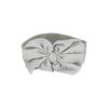 haarband baby strik grijs_3 Haarband sierband - Strikje 10cm baby - Grijs