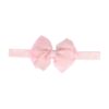 haarband baby strikje roze wit blauw_5 Haarband sierband - Strikje baby - Roze