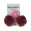 haarelastieken pompom color_4 Haarelastieken – Pompom 4cm – Multicolor Roze – Set van 2