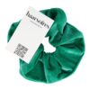 scrunchie velvet groen_2 Haarelastiek Scrunchie – Basic – Velvet Stof – Groen