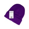 beanie roze lila paars fuchsia_11 Beanie Muts - Basic - Unisex - Paars