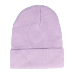 Beanie Muts - Basic - Unisex - Paars Lila