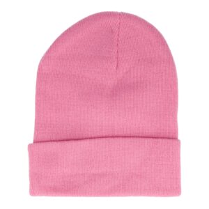 Beanie Muts - Basic - Unisex - Lichtroze