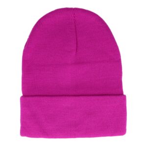 Beanie Muts - Basic - Unisex - Cyclaam Roze