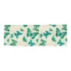 haarband vlinder print8cm_7 Haarband Stof 8cm - Vlinder Print - Wit Groen