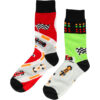 Sokken Katoen – Formule 1 Race Auto Print – Zwart Rood Blauw Groen – Maat 38-45