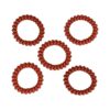 Haarelastiek invisibobble 5 stuks color_1 Haarelastieken Invisibobble - Basic - Telefoondraad - Bruin - Set van 5