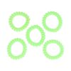 Haarelastiek invisibobble 5 stuks color_7 Haarelastieken Invisibobble - Basic - Telefoondraad - Groen - Set van 5