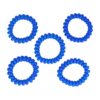 Haarelastiek invissibobble color set_1 Haarelastieken Invisibobble - Basic - Telefoondraad - Cobalt Blauw - Set van 5