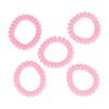 Haarelastiek invissibobble color set_10 Haarelastieken Invisibobble - Basic - Telefoondraad - Roze - Set van 5