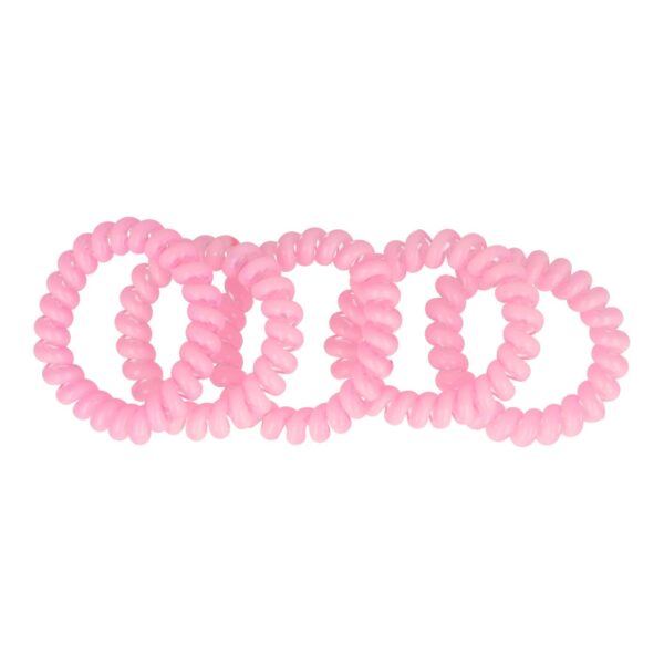 Haarelastiek invissibobble color set_11 Haarelastieken Invisibobble - Basic - Telefoondraad - Roze - Set van 5
