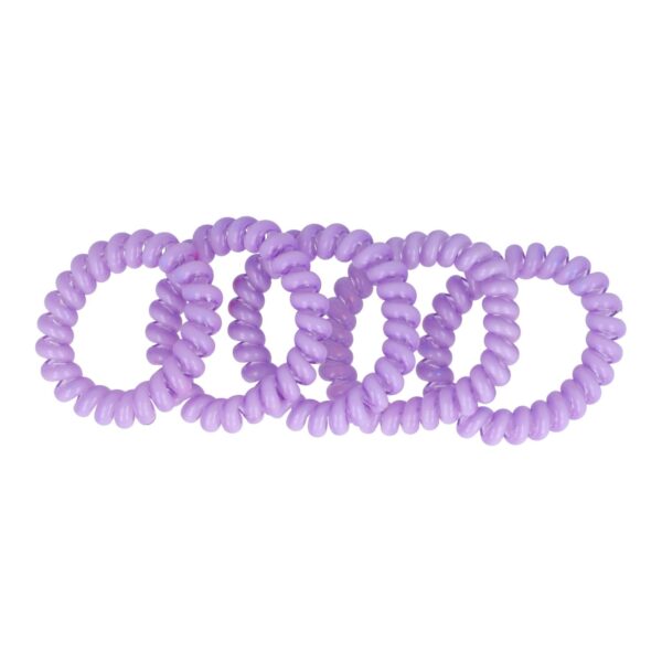 Haarelastiek invissibobble color set_14 Haarelastieken Invisibobble - Basic - Telefoondraad - Lila Paars - Set van 5
