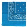 bandana zakdoek_1 Haarband Bandana Zakdoek 55cm – Paisley Print – Katoen – Blauw