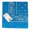 bandana zakdoek_2 Haarband Bandana Zakdoek 55cm – Paisley Print – Katoen – Blauw