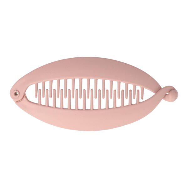 bannanenklem matte kleur_3 Haarspeld Bananenklem 11cm - Staartklem - Basic - Matte Kleur - Roze
