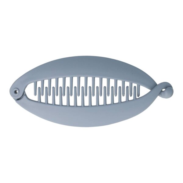 bannanenklem matte kleur_5 Haarspeld Bananenklem 14cm - Staartklem - Basic - Matte Kleur - Blauw