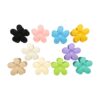 diadeem bobbel velvet_2 Haarspeld Haarklemmen 8cm – XL Bloemvorm – Color Mix – Set van 10