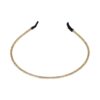 diadeem strass steentjes 1-rij 3-rij goud zilver_6 Haarband Diadeem 0,3cm – 1 Rij Strass Steentjes – Metaal – Goud