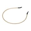 diadeem strass steentjes 1-rij 3-rij goud zilver_7 Haarband Diadeem 0,3cm – 1 Rij Strass Steentjes – Metaal – Goud