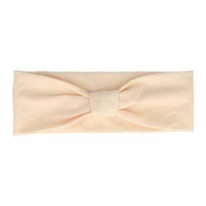 Haarband Knoop 8cm – Effen Patroon – Jersey Stof – Creme