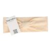 haarband knoop_2 Haarband Knoop 8cm – Effen Patroon – Jersey Stof – Creme
