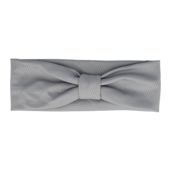haarband knoop_7 Haarband Knoop 8cm – Effen Patroon – Jersey Stof – Grijs