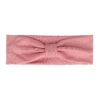 haarband knoop_9 Haarband Knoop 8cm – Effen Patroon – Jersey Stof – Roze