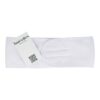 haarband make-up wit_2 Haarband Make-Up – Beauty hoofdband 8 cm – Verstelbaar met klittenband – Wit