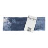 haarband stof tie dye color_4 Haarband Stof 7cm - Tie Dye Patroon - Jersey - Blauw