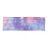 haarband stof tie dye color_5 Haarband Stof 7cm - Tie Dye Patroon - Jersey - Paars Blauw Roze