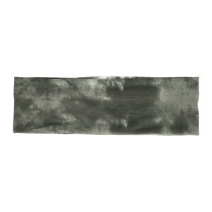 Haarband Stof 7cm - Tie Dye Patroon - Jersey - Groen