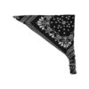 haarband zakdoek paisley print_18 Haarband Bandana - Paisley Patroon - Wit Zwart