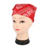 haarband zakdoek paisley print_20 Haarband Bandana - Paisley Patroon - Wit Rood