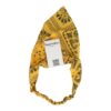 haarband zakdoek paisley print_4 Haarband Bandana - Paisley Patroon - Zwart Geel