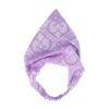 haarband zakdoek paisley print_9 Haarband Bandana - Paisley Patroon - Wit Paars